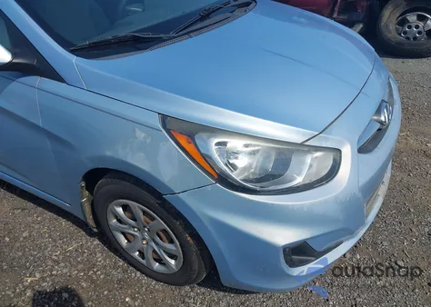 2013 Hyundai Accent Gs from USA, damaged, VIN KMHCT5AE6DU089899
